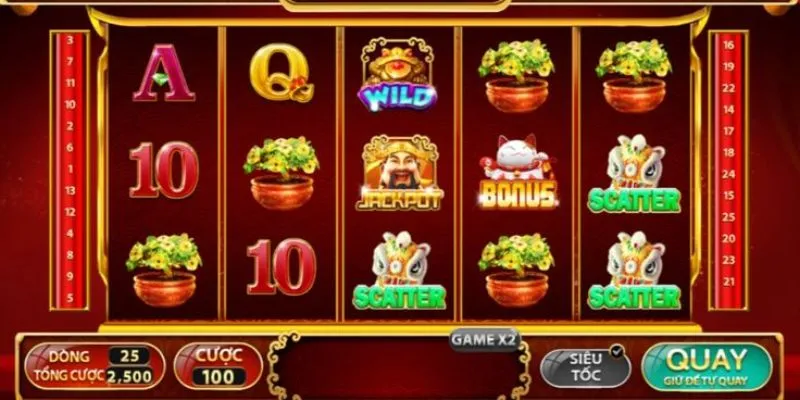 Các tính năng quay hũ trong game
